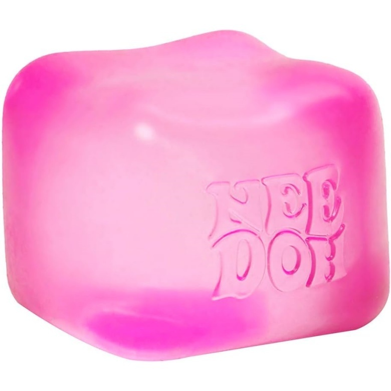 NeeDoh Nice Cube - Solid Squish - 3 Pack (Assorted) - Image 2